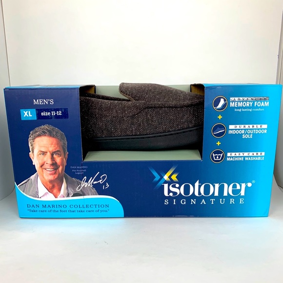 isotoner | Shoes | Mens Memory Foam Slippers | Poshmark display picture 1